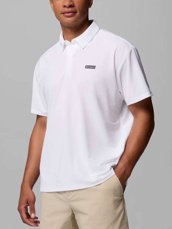 Columbia Chill Creek Short Sleeve Polo Spring 2026 | WHITE (100)