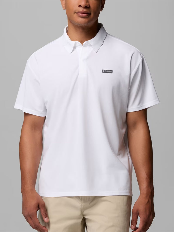 Columbia Chill Creek Short Sleeve Polo Spring 2026 | WHITE (100)