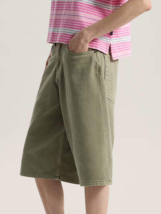 Vans Cinched Check 5 Baggy Shorts Spring 2026 | SOFT SAGE (FSG)