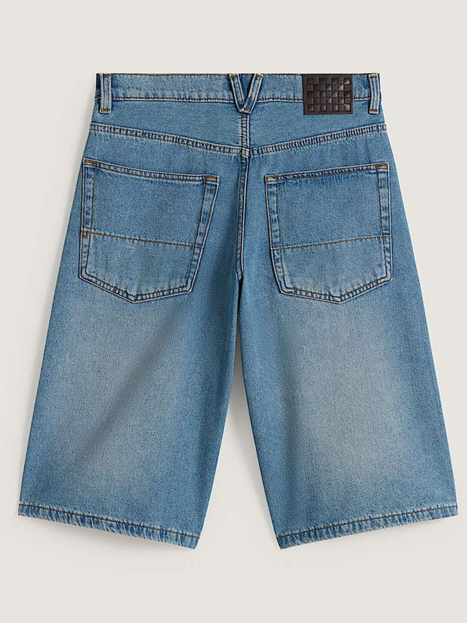 Vans Cinched Check 5 Baggy Shorts Spring 2026 | STONEWASH BLUE (CDX)