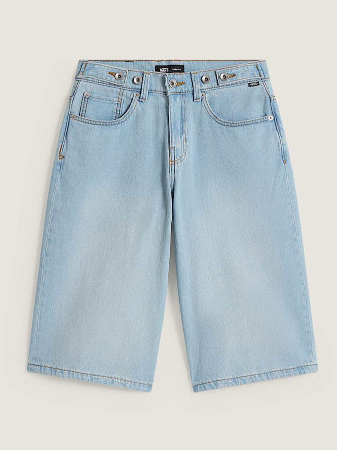 Vans Cinched Check 5 Baggy Shorts Spring 2026 | LIGHT STONEWASH (TTJ)
