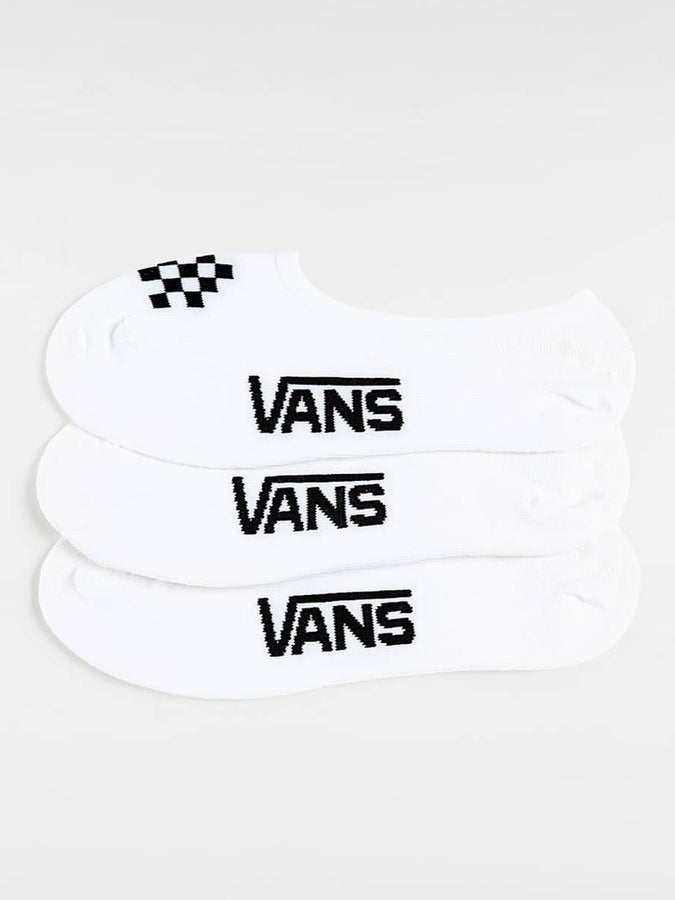 Vans Classic Canoodle 6.5-10 3 Pack Socks | WHITE/BLACK (YB2)