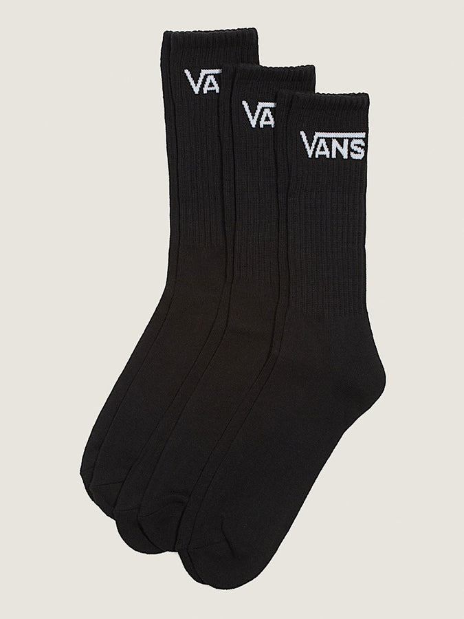 Vans Classic Socks 3 Pack | BLACK (BLK)