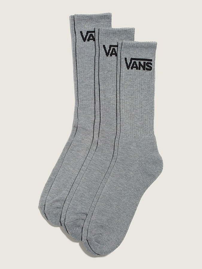 Vans Classic Socks 3 Pack | HEATHER GREY (HTG)