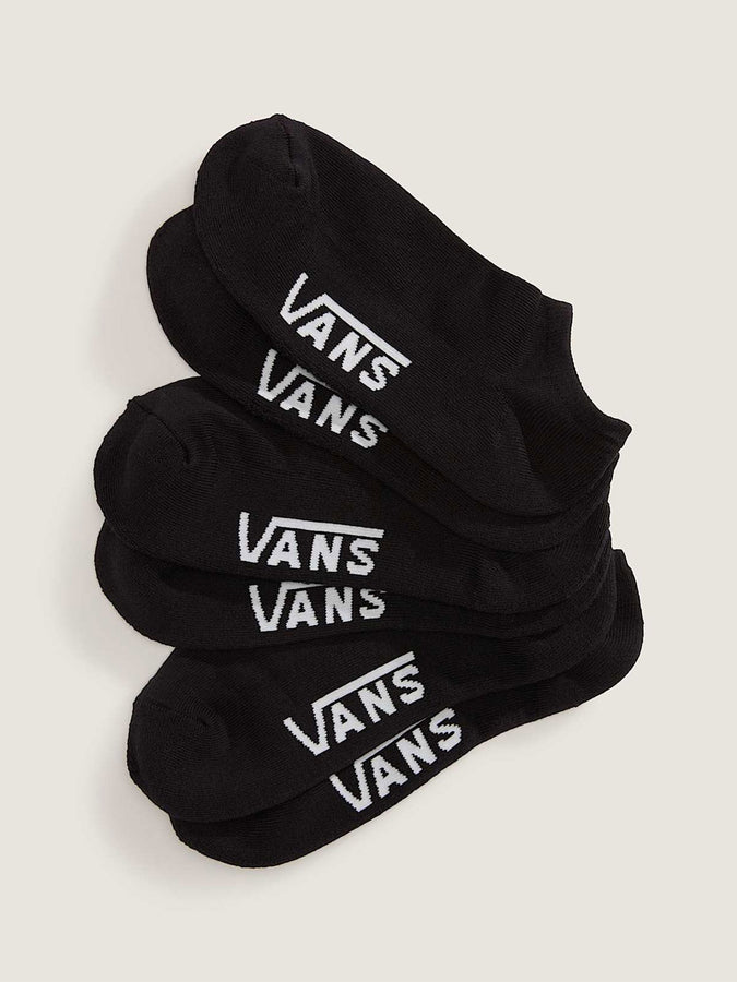 Vans Classic Kick Sock 3 Pack | BLACK (BLK)