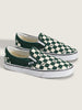 Vans Classic Slip-on Vans Checkerboard Emerald Green Shoes
