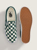Vans Classic Slip-on Vans Checkerboard Emerald Green Shoes