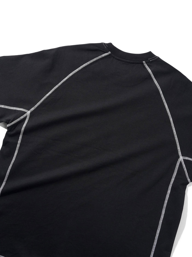 Butter Goods Cliff Contrast T-Shirt Spring 2026 | BLACK