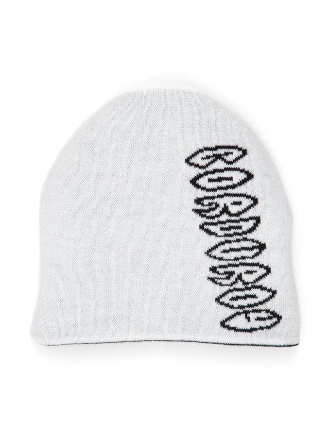 Autumn Cobweb Reversible Skully Beanie | BLACK