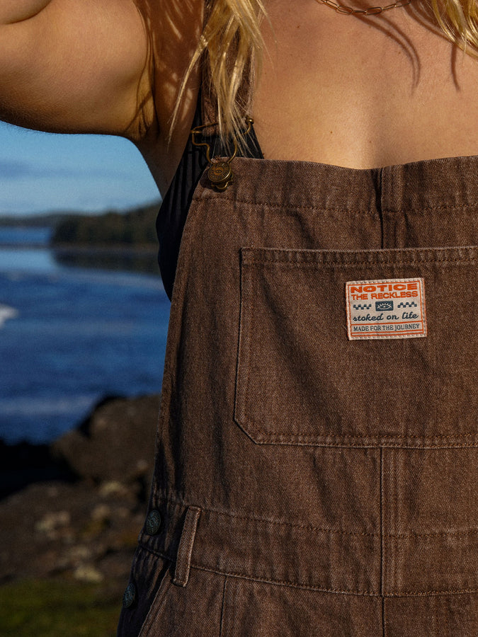 Notice The Reckless Coffee Barrel Overall Fall 2026 | WASHED BROWN