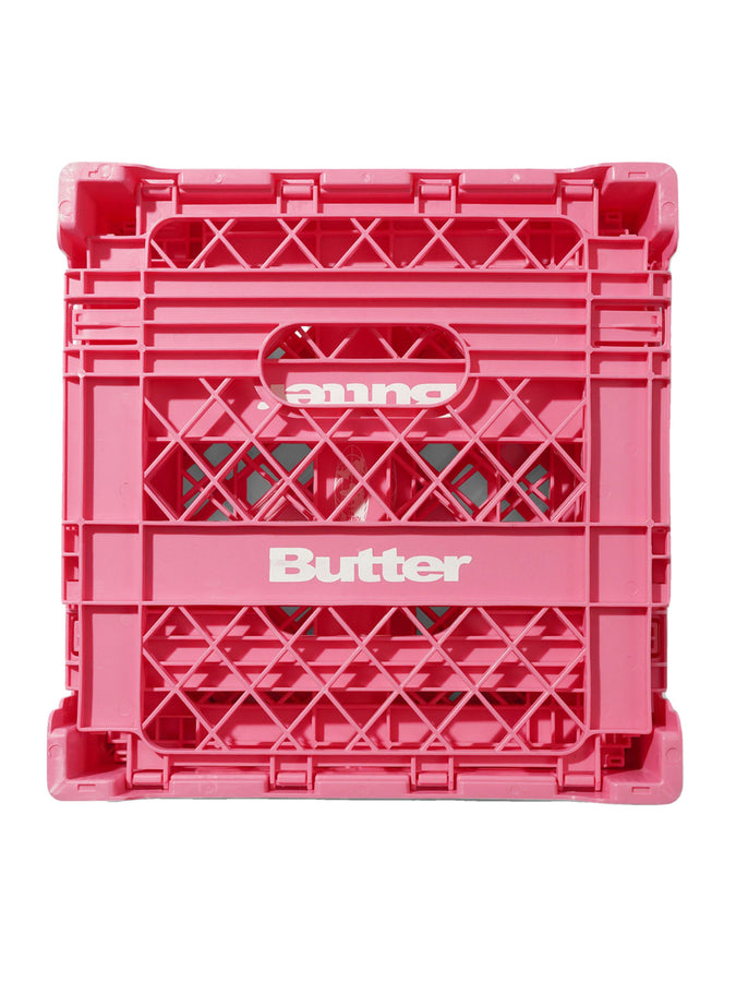 Butter Goods Collapsable Record Crate | PINK