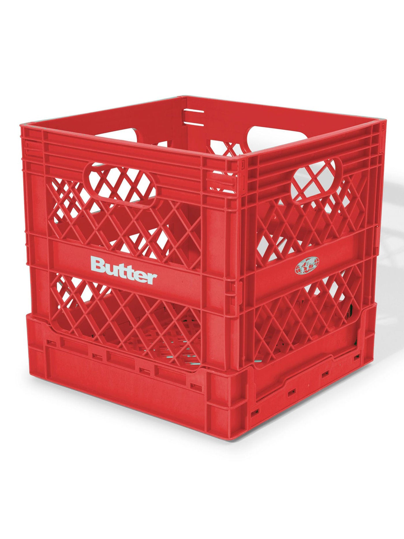 Butter Callapsable Record Crate