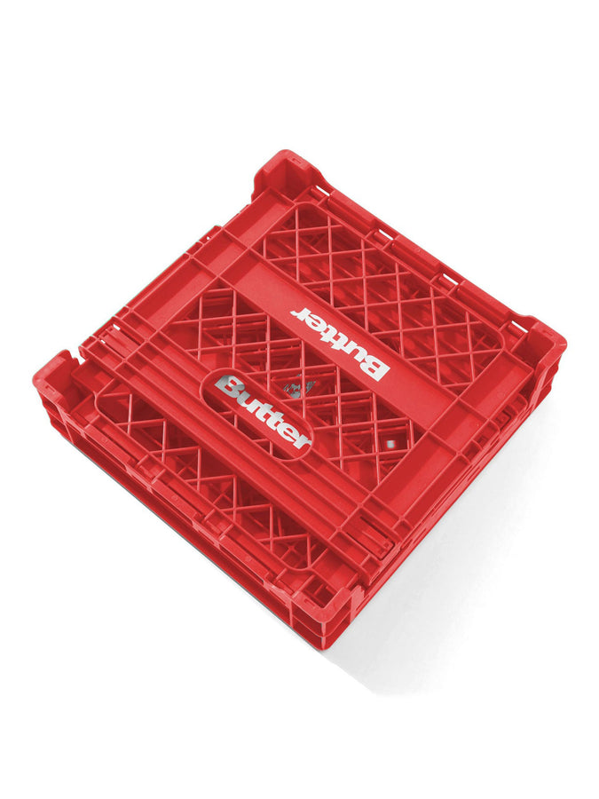 Butter Callapsable Record Crate | RED