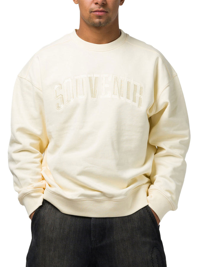 Souvenir Collegiate Crewneck Sweatshirt Fall 2026 | WAX PAPER
