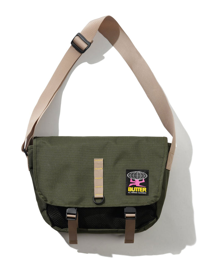 Butter Goods Ripstop Commute Bag | OLIVE/KHAKI RIPSTOP