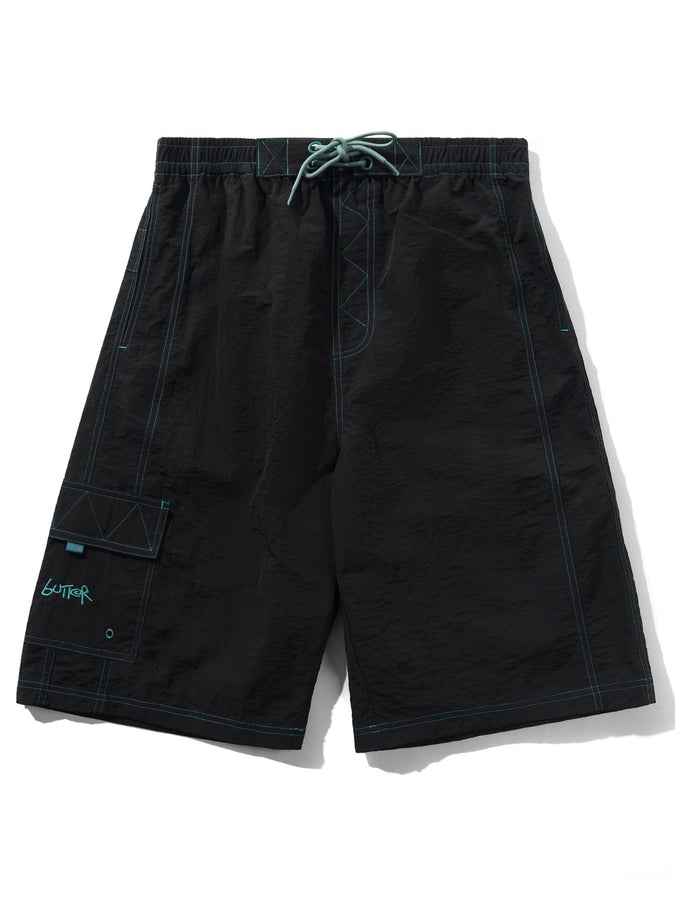 Butter Goods Contrast Boardshorts Spring 2026 | BLACK