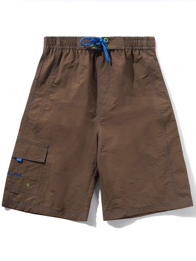 Butter Goods Contrast Boardshorts Spring 2026 | BROWN