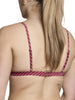 Nana Emy Burgundy Lilac Stripes Bikini Top Summer 2026