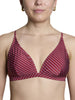 Nana Emy Burgundy Lilac Stripes Bikini Top Summer 2026