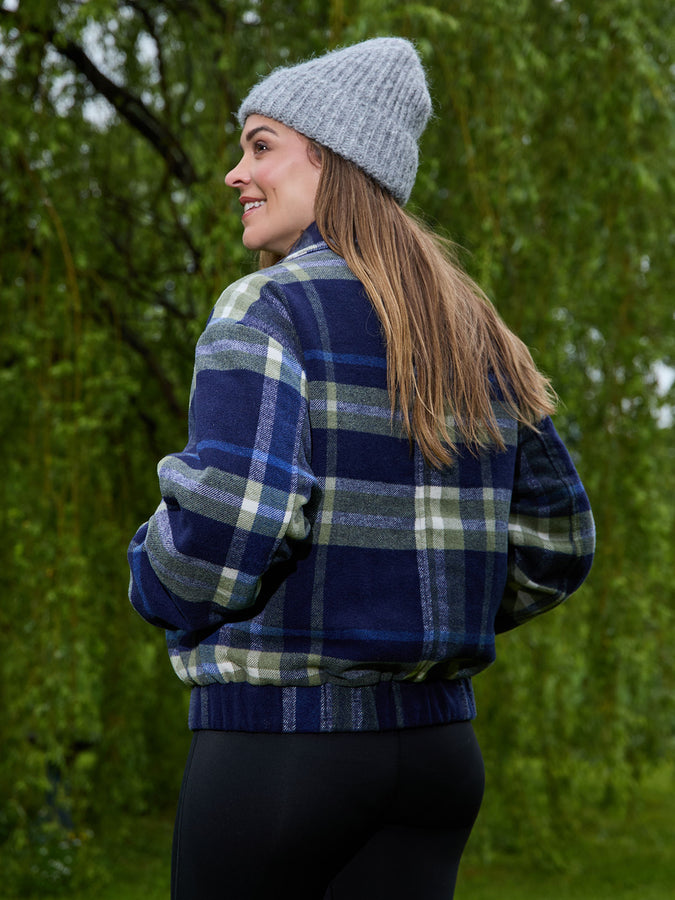 Nana The Brand Maxime Jacket Fall 2026 | NAVY/GREEN