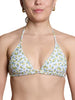 Nana The Brand Natalia Yellow Flowers Bikini Top Summer 2026