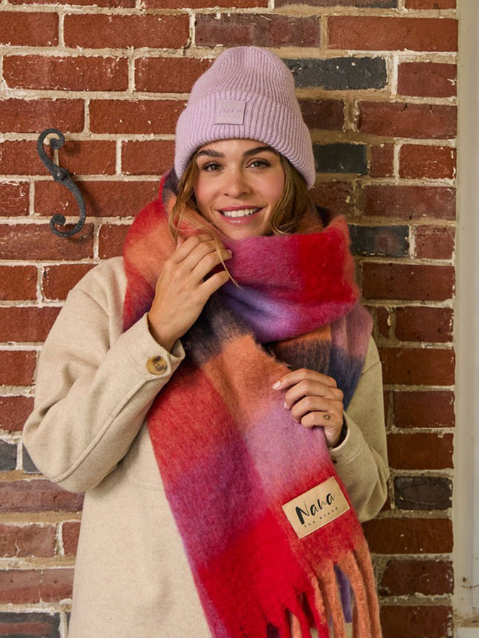 Nana The Brand Geneve Scarf | MULTI LILAC