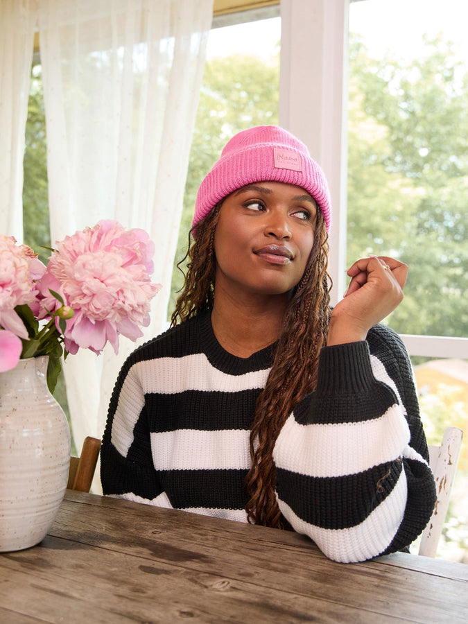 Nana The Brand Jasper Beanie | SUPER PINK