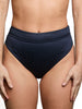 Nana The Brand Genevieve Shiny Rib Bikini Bottom Spring 2026