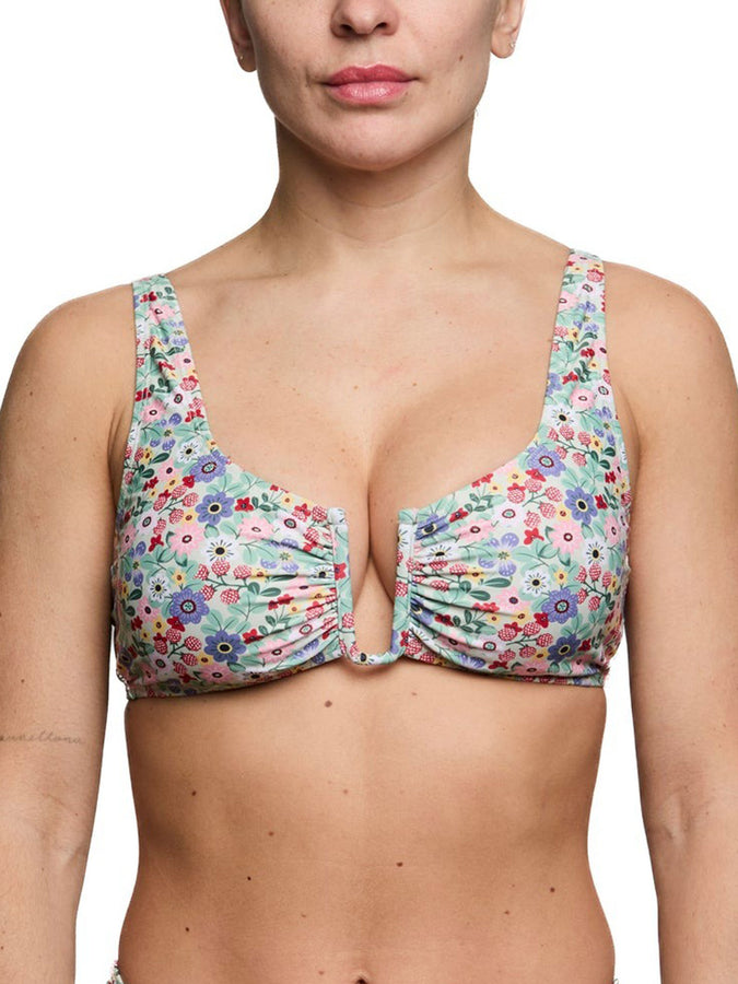 Nana The Brand Hazel Bikini Top Spring 2026 | PASTEL FLOWERS