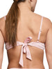 Nana The Brand Hazel Shiny Rib Bikini Top Spring 2026