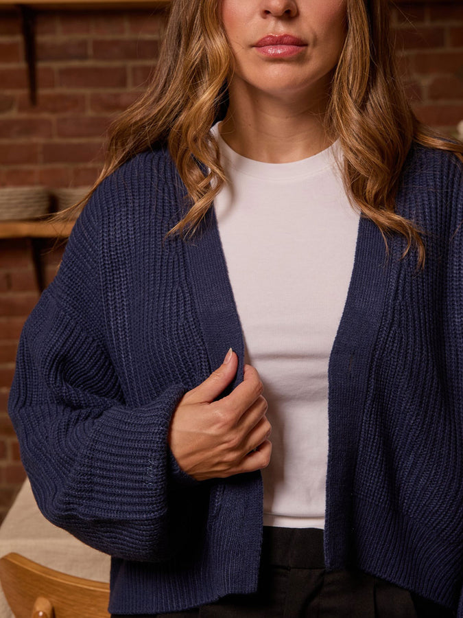 Nana The Brand Selena Cardigan Holiday 2025 | NAVY