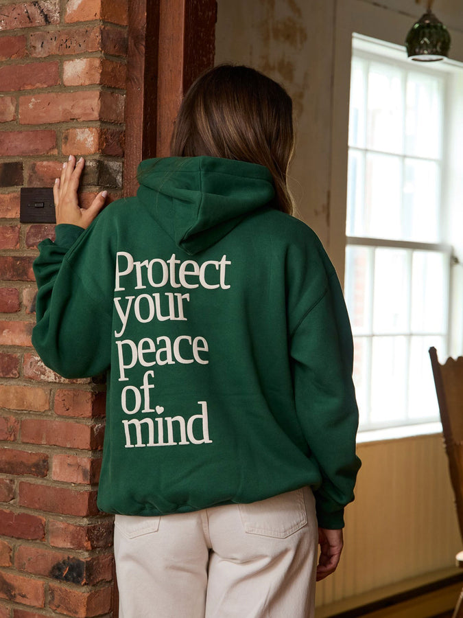 Nana The Brand Shanie Hoodie Fall 2025 | EMERALD GREEN