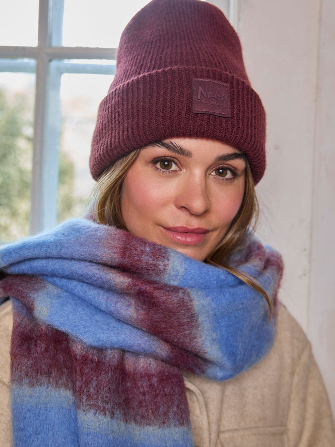Nana The Brand Jasper Beanie | BURGUNDY