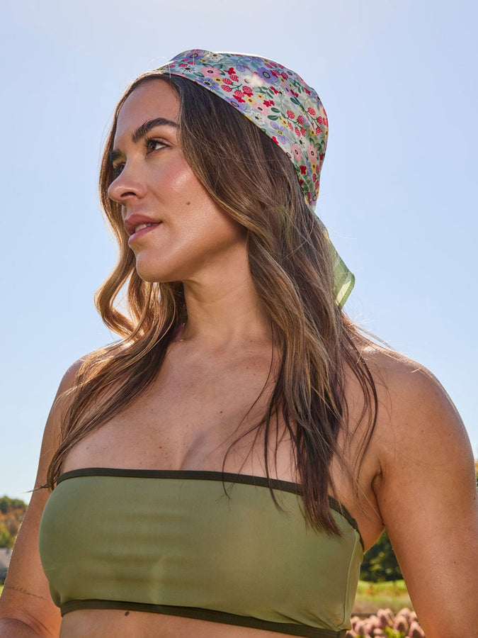 Nana The Brand Betty Scarf | PASTEL FLOWERS
