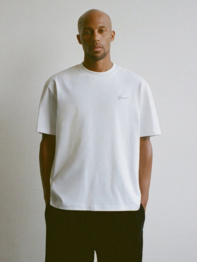 Grand Script T-Shirt Fall 2026 | WHITE
