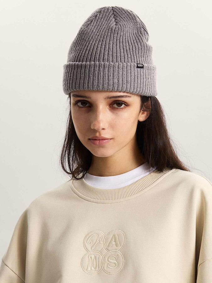 Vans Core Basic Cuff Beanie | HEATHER GREY (HTG)
