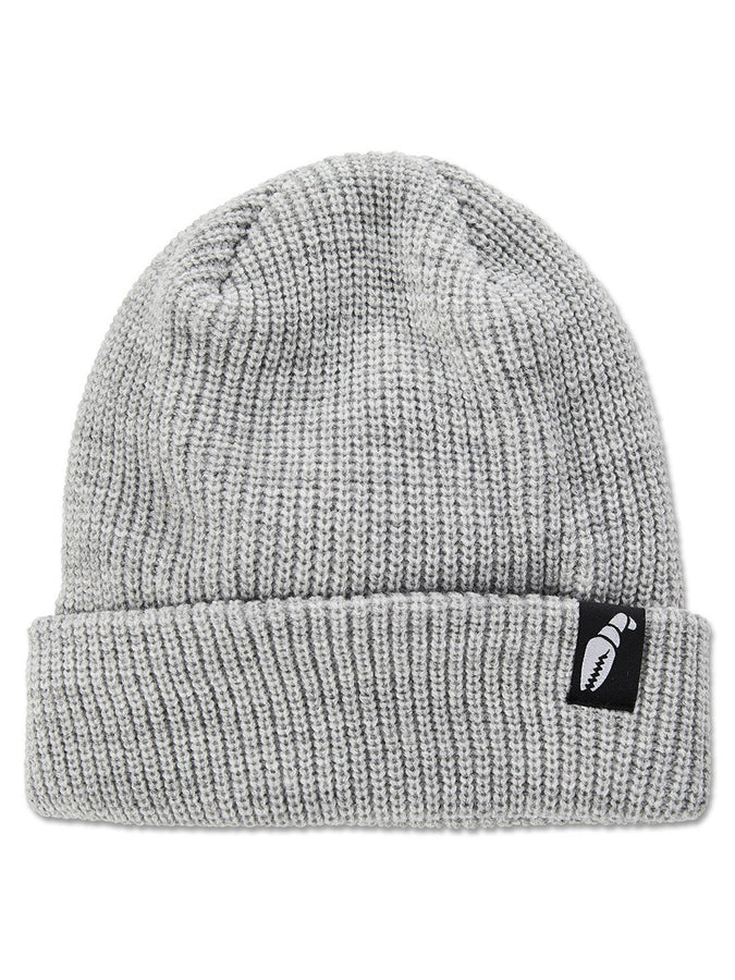 Crab Grab Claw Label Beanie | HEATHER GREY