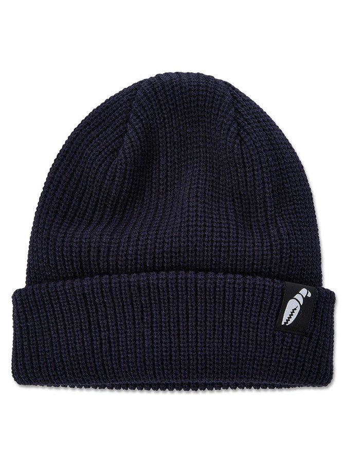 Crab Grab Claw Label Beanie | NAVY