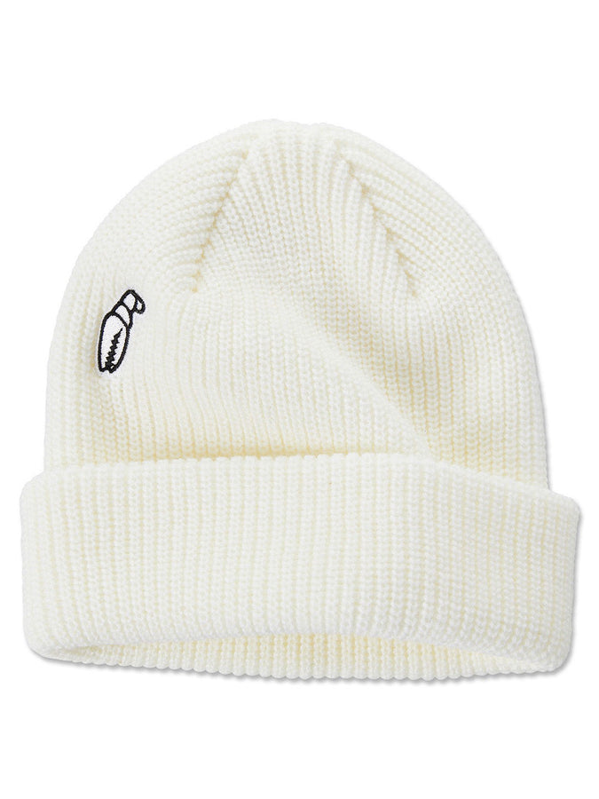 Crab Grab High Mark Beanie | WHITE