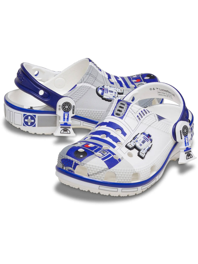 Crocs x Star Wars Classic Clog R2D2 Multi Shoes Spring 2026 | MULTI (90H)