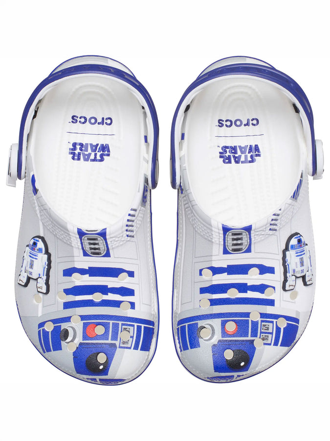 Crocs x Star Wars Classic Clog R2D2 Multi Shoes Spring 2026 | MULTI (90H)