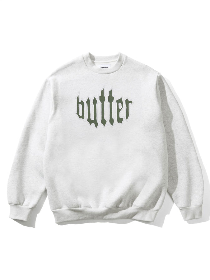 Butter Goods Cut Out Applique Crewneck Sweatshirt Spring 2026 | ASH