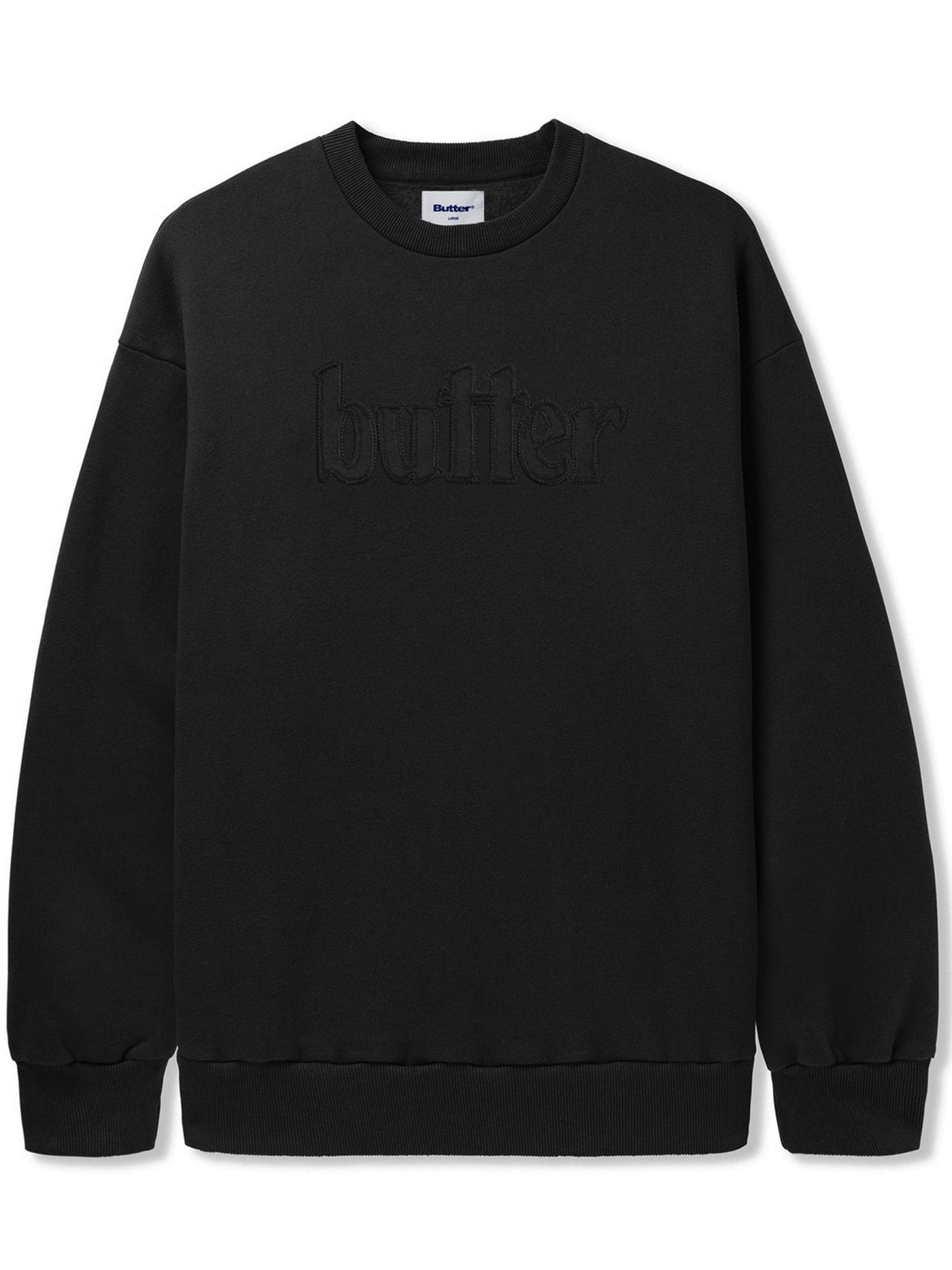 Butter Goods Cutout Applique Men Crewneck