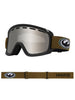 Dragon D1 OTG 2 Old Skool/LL Ion Silver + Spare Lens Goggle