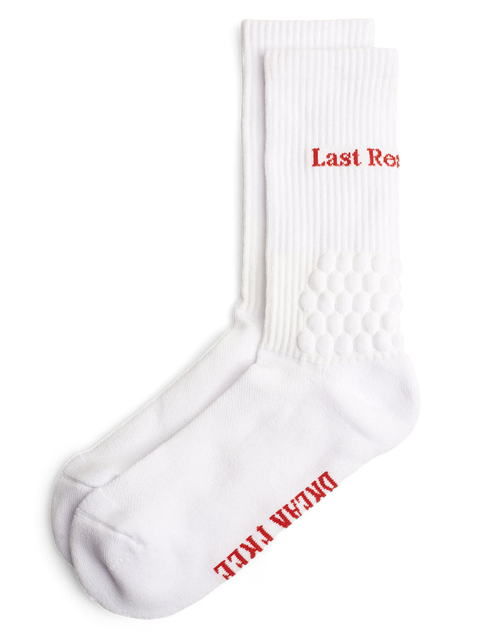 Last Resort AB Bubble Socks | WHITE