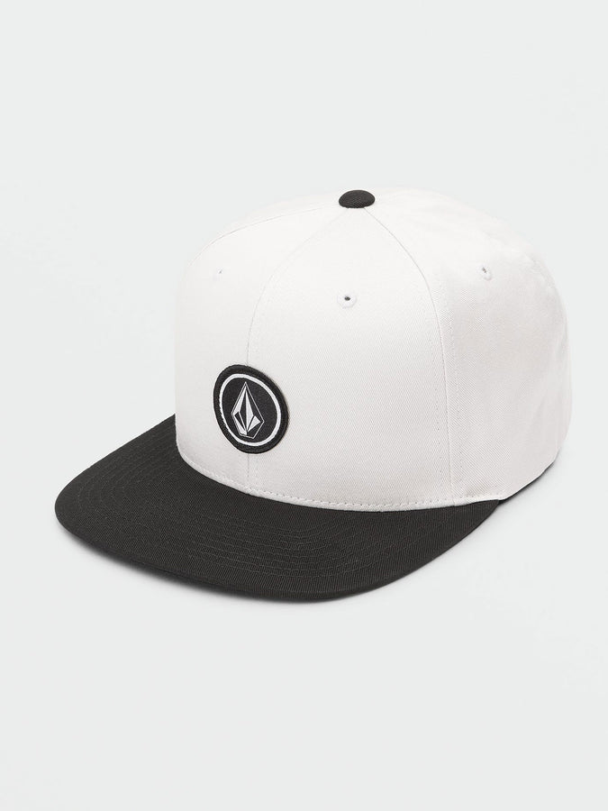 Volcom Quarter Twill Snapback Hat | WHITECAP GREY (WCG)