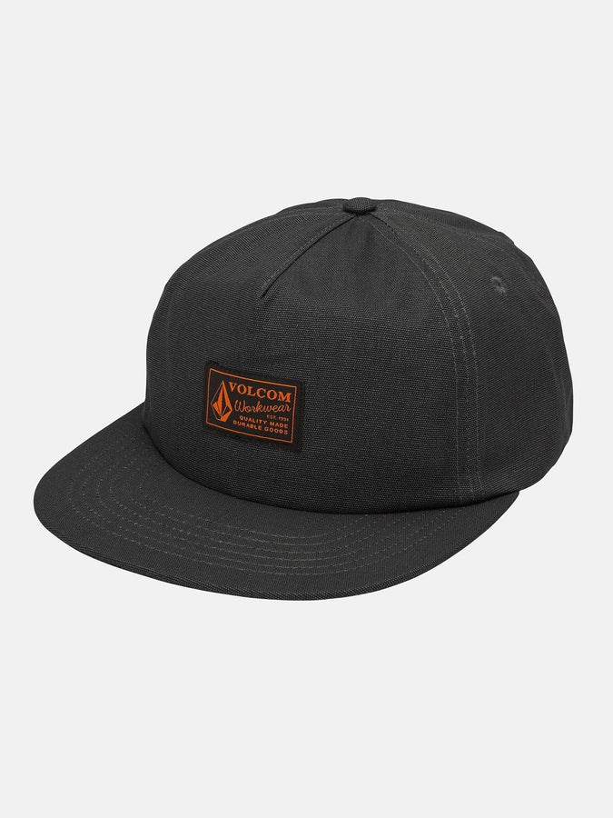 Volcom Workwear ADJ Hat | ANTIQUE BLACK (AQK)