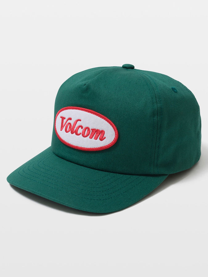 Volcom Petrolstone ADJ Snapback Hat | RIFLE GREEN (RFG)