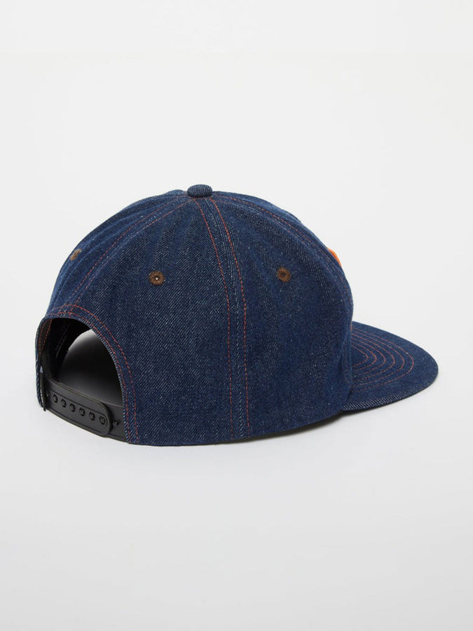 Volcom Hammered Work Snapback Hat | DUST BOWL INDIGO (DBI)
