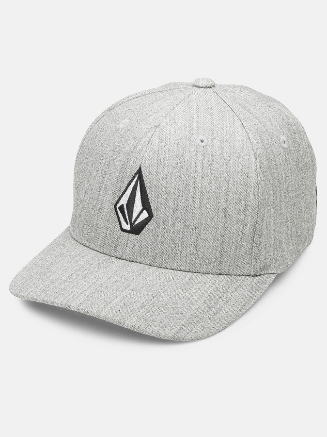 Volcom Full Stone HTHR Flexfit Hat | GREY VINTAGE (GVN)